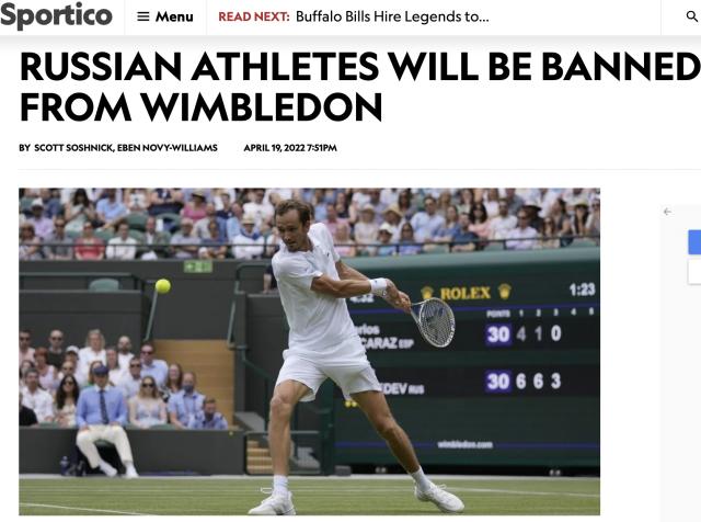 KAIYUN-外媒曝温网计划直接禁赛梅德维德夫 将于近期官宣